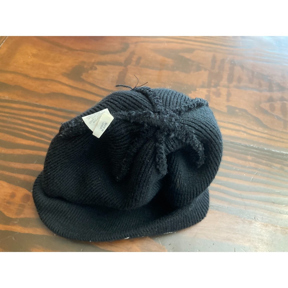 Adidas McMillanelite XC‎ Black Beanie Hat Climawarm One Size White - Picture 4 of 7
